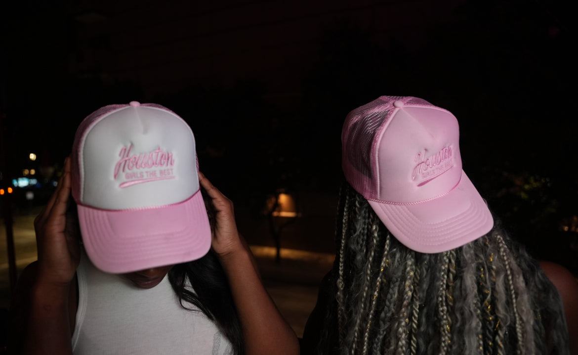 Houston Girls The Best Trucker Hat
